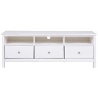 TV-Lowboard Chilly B: 160 cm Kiefer Massiv, Weiß - Weiß, Design, Holz (160/57/45cm) - Livetastic