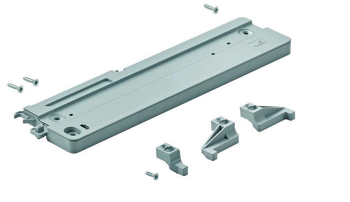 TLUMIČ DOVÍRÁNÍ TLUMIČ OTEVÍRÁNÍ - šedá, Basics, plast (26,9/8,3cm)