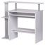 Computertisch mit Ablagefächer B 94cm H 90cm, Weiß - Weiß, KONVENTIONELL, Holzwerkstoff (94/90/48cm) - Livetastic Computertisch mit Ablagefächer B 94cm H 90cm, Weiß - Weiß, KONVENTIONELL, Holzwerkstoff (94/90/48cm) - Livetastic
