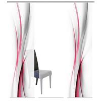 Flächenvorhang 3er Set Rochelle - Rot, Design, Textil (60/245cm) - Schmidt W. Gmbh