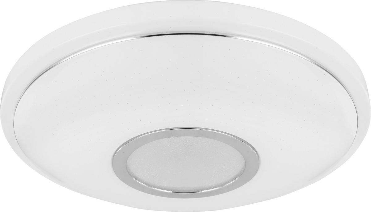 Stropní LED svítidlo Ross Ø 40cm 16 Watt - bílá, Konvenční, kov/plast (40/9cm) - Premium Living
