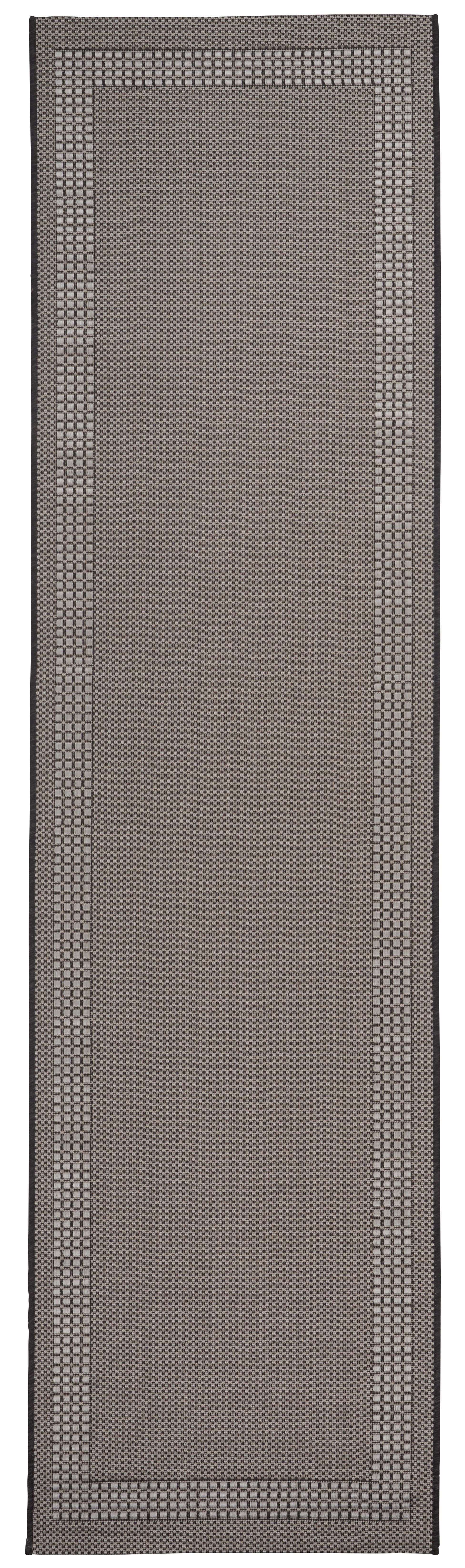 PLOCHO TKANÝ KOBEREC Naomi 2, 80/290cm - antracitová, Konventionell, textil (80/290cm) - Modern Living