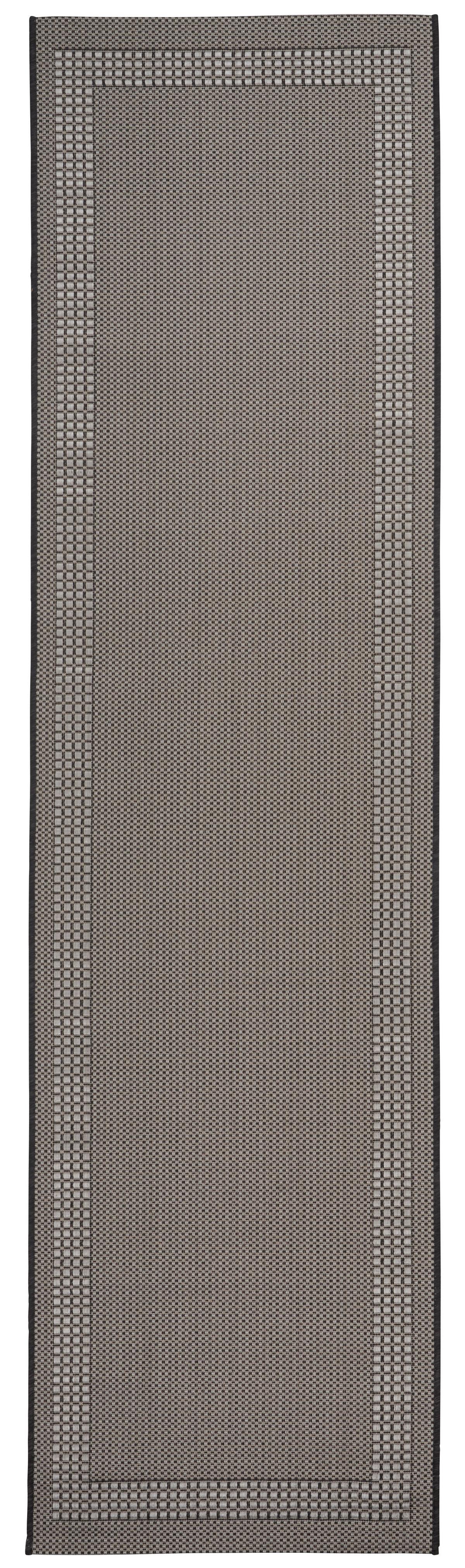 KOBEREC TKANÝ NA PLOCHO Naomi 2, 80/290cm - antracitová, Konvenční, textil (80/290cm) - Modern Living