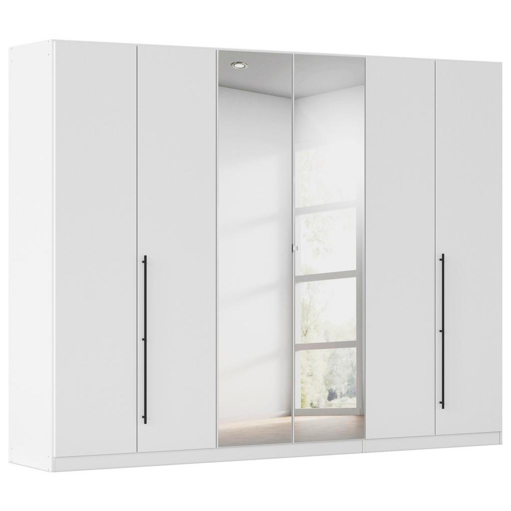 Kleiderschrank Safari mit Spg. Weiß B: 271cm