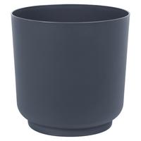 Obal na květináč SIENA ECO RECYCLED 13 - antracitová, Konvenční, plast (13/12,5cm) - Mömax