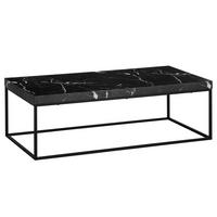 Konferenční stolek černá - černá, Design, kov/kompozitní dřevo (120/60/38cm) - Livetastic