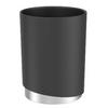 POHÁR NA ZUBNÉ KEFKY CHRIS - čierna, Modern, kov/plast (8/11cm) - Mömax