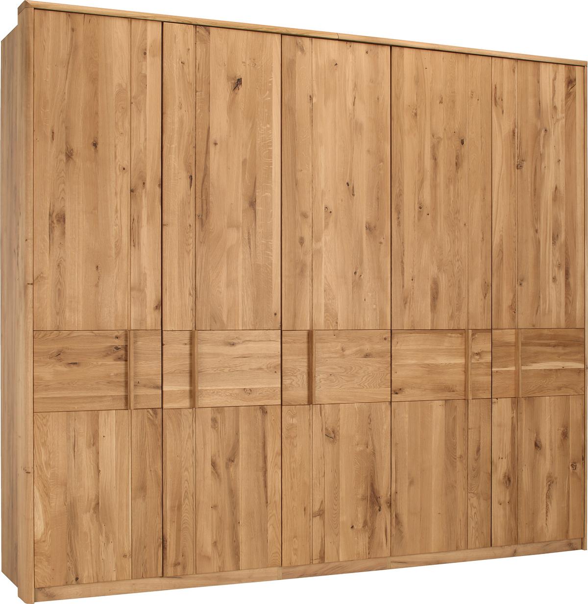 ŠATNÍ SKŘÍŇ S OTOČNÝMI DVEŘMI VERO - barvy dubu, Konvenční, dřevo/kompozitní dřevo (256/223/63cm)