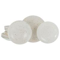 Tafelservice Confetti Creme 12--teilig - Creme, Basics, Keramik - Creatable