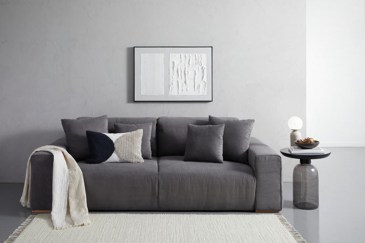 Zierkissenset Vouge Grau, 4 Stück, B: 42 Cm - Grau, KONVENTIONELL, Textil (42/53/42/53cm) - Livetastic