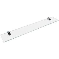 Glasablage Bath 3 B: 80 cm, transparent - Transparent, Basics, Glas (80/12cm) - MID.YOU