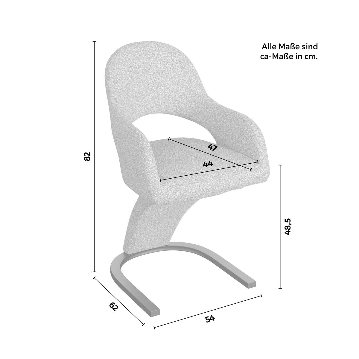 ŽIDLE S PODRUČKAMI ARIA - černá/hnědá, Moderní, kov/dřevo (54/82/62cm) - Bessagi Home