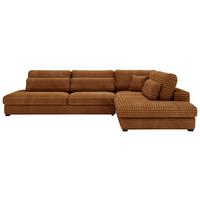 Sven Rostfarben S: 332x244 cm - Rostfarben/Schwarz, Design, Textil (332/244cm) - Livetastic