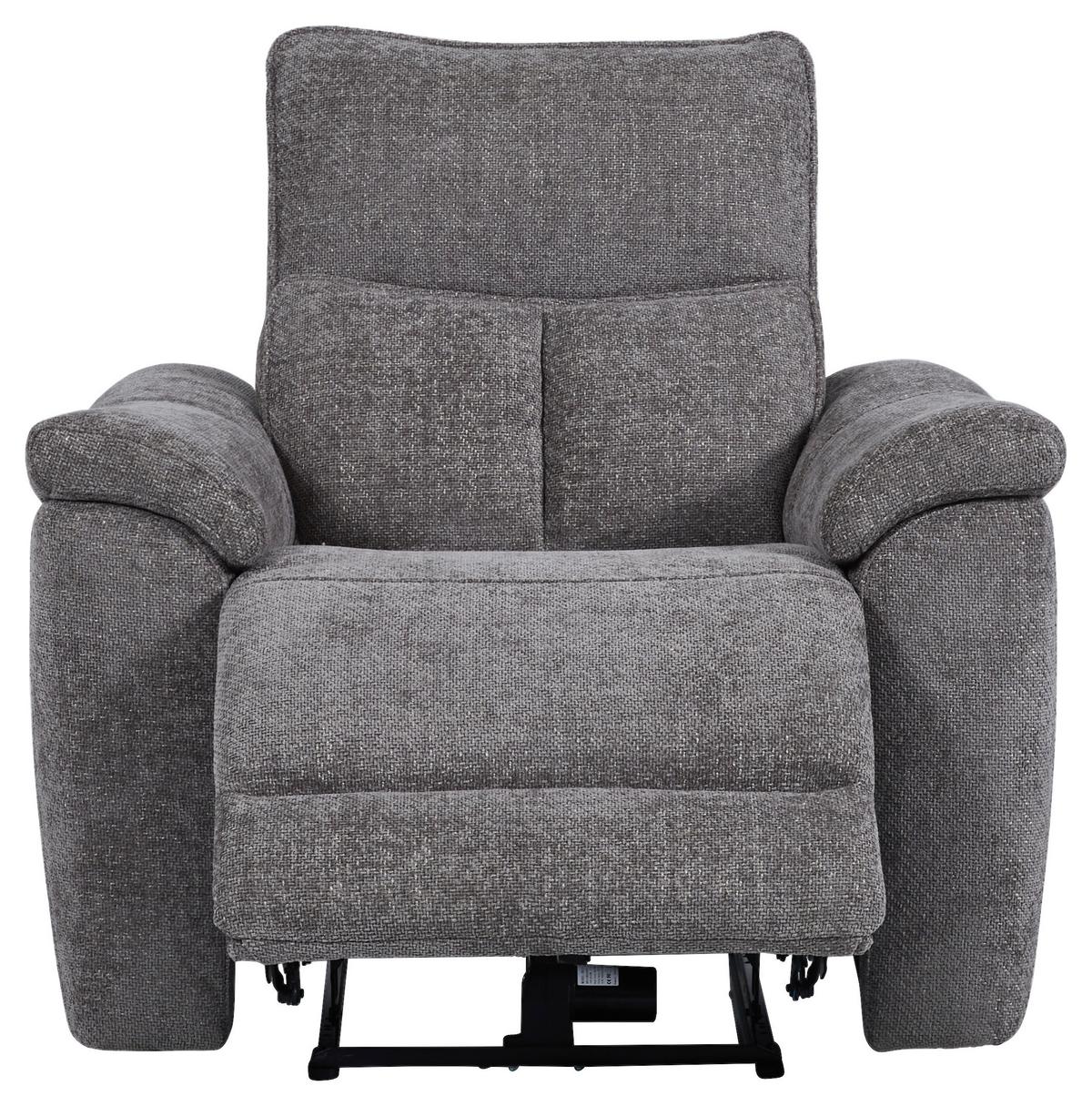 Relaxsessel Tokio - Grau, MODERN, Holz/Textil (97,8/96,5/102cm)