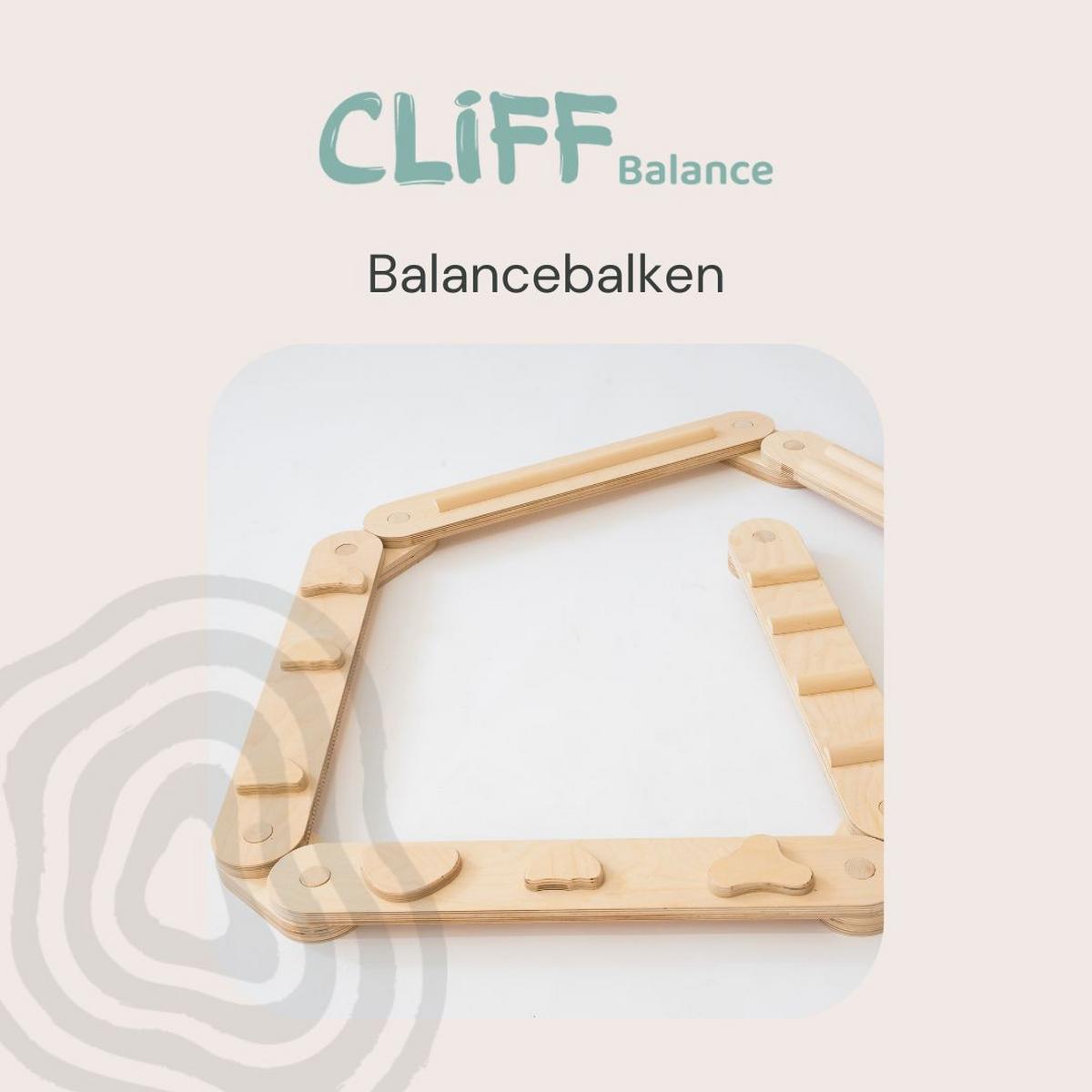 Balanceboard, natur Länge ca 3 Meter - Birkefarben, Basics, Holz (300cm)