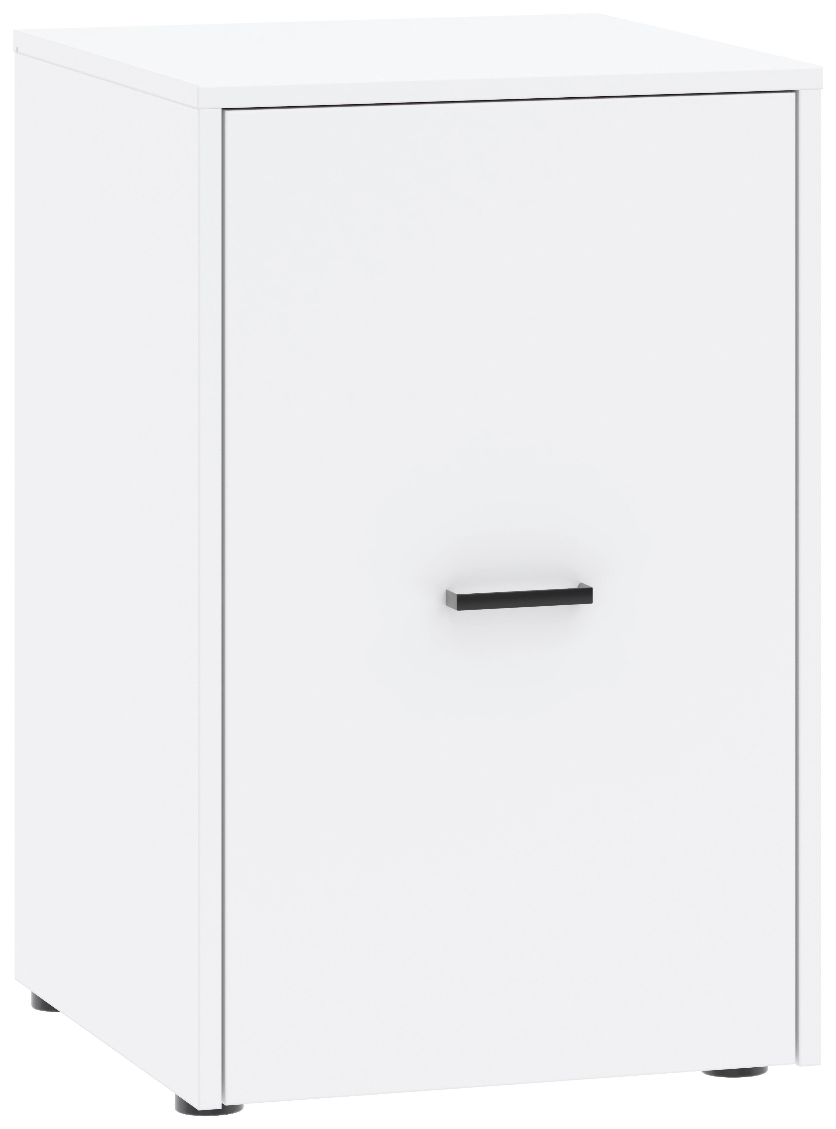Unterbauschrank Kivo Weiß, B: 45 Cm - Weiß, Basics, Holzwerkstoff (45/69,8/52,1cm)