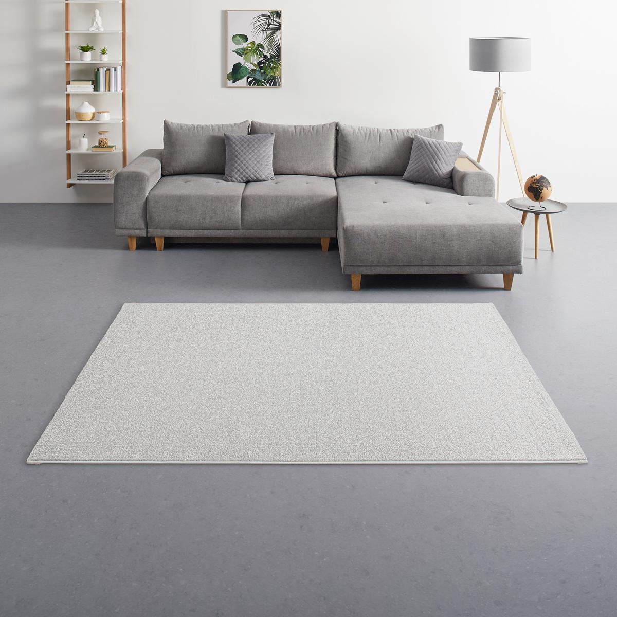 TKANÝ KOBEREC JAN 1 - biela, Konventionell, textil (80/150cm) - Mömax