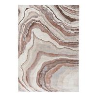 Webteppich My Bologna 461 Terra 80 X 150 - Terracotta/Creme, KONVENTIONELL, Kunststoff/Textil (80/150cm) - Obsession