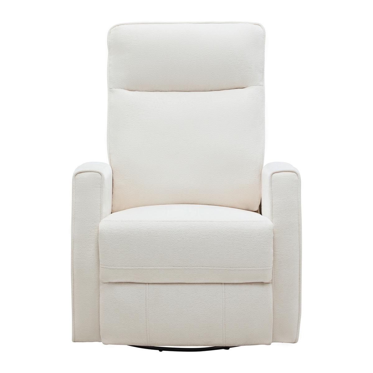 Relaxačné kreslo MELINDA, béžová tkanina, max. 140 kg - čierna/béžová, Konventionell, kov/drevo (76/103/96cm) - Mömax