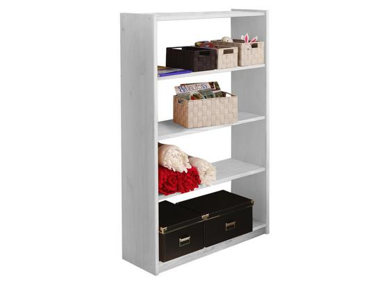 Bücherwand Moni B: 80,5 cm Weiß - Weiß, Basics, Holz (80,5/132/31cm) - Livetastic Bücherwand Moni B: 80,5 cm Weiß - Weiß, Basics, Holz (80,5/132/31cm) - Livetastic