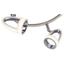 LED-Spotrondel Tara - Chromfarben, Design, Kunststoff/Metall (25/16,5cm) LED-Spotrondel Tara - Chromfarben, Design, Kunststoff/Metall (25/16,5cm)