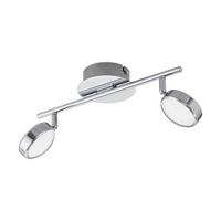 Led-hängeleuchte 95629 Salto - Chromfarben, Basics, Kunststoff/Metall (12/36cm) - Eglo