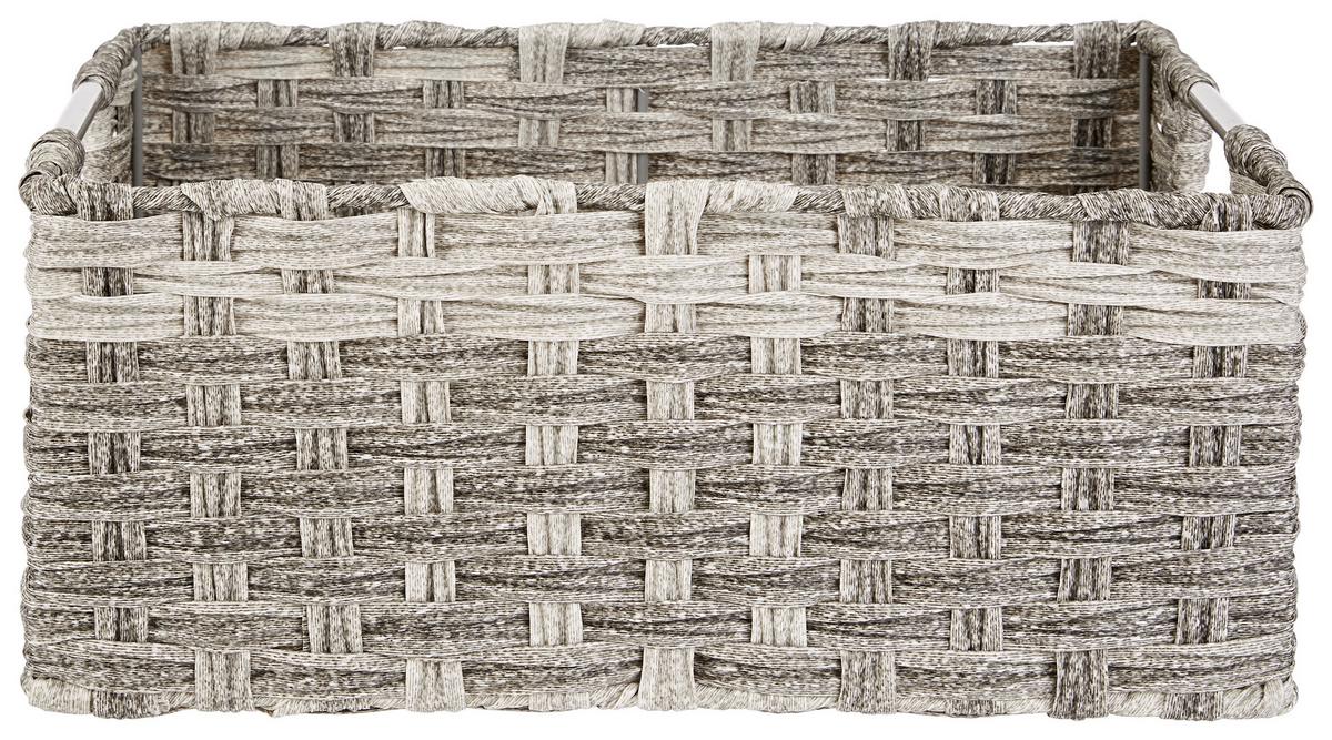 Polckosár Jandra - S - szürke, Romantik / Landhaus, műanyag/fém (36/16/26cm) - James Wood