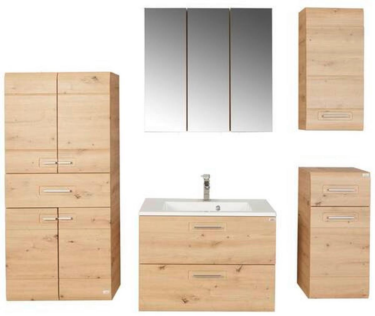 Unterschrank Mit Soft-close Avensis B: 35 Cm, Eiche Dekor - Eichefarben, MODERN, Holzwerkstoff (35/72/33cm) - Luca Bessoni