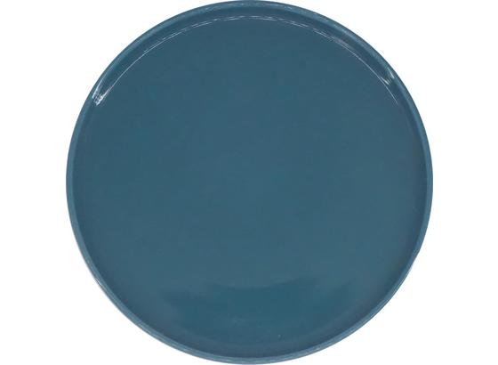 Talíř Jídelní Merit - petrolej, Moderní, keramika (25,5cm) - Premium Living Talíř Jídelní Merit - petrolej, Moderní, keramika (25,5cm) - Premium Living