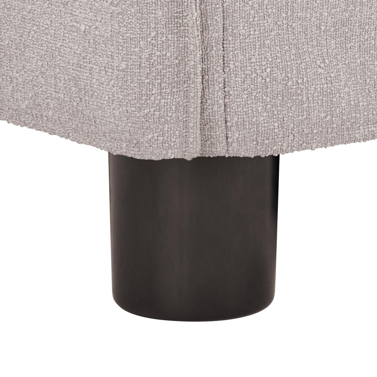 Ecksofa Toscana - Beige/Schwarz, Trend, Textil (295/165cm) - Livetastic