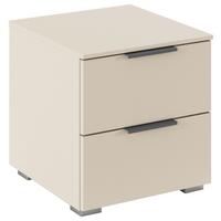 Nachtkästchen Alabama Super Champagnerfarben, B: 40 cm - Champagner, Trend, Holzwerkstoff (40/42/42cm)