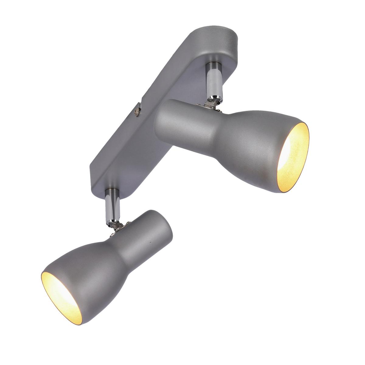 Strahler 92-44211 Picardo - Silberfarben/Grau, Trend, Metall (36/6/15cm)