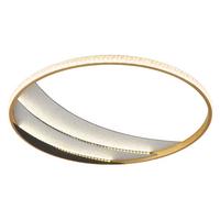 LED-Deckenleuchte Memory-Funktion - Klar/Chromfarben, Design, Kunststoff/Metall (52/6cm) - Globo