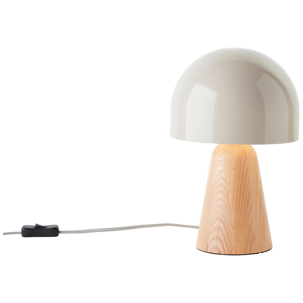 Tischleuchte 94702/70 Nalam - Natur, Holz/Metall (20/31cm) - Brilliant