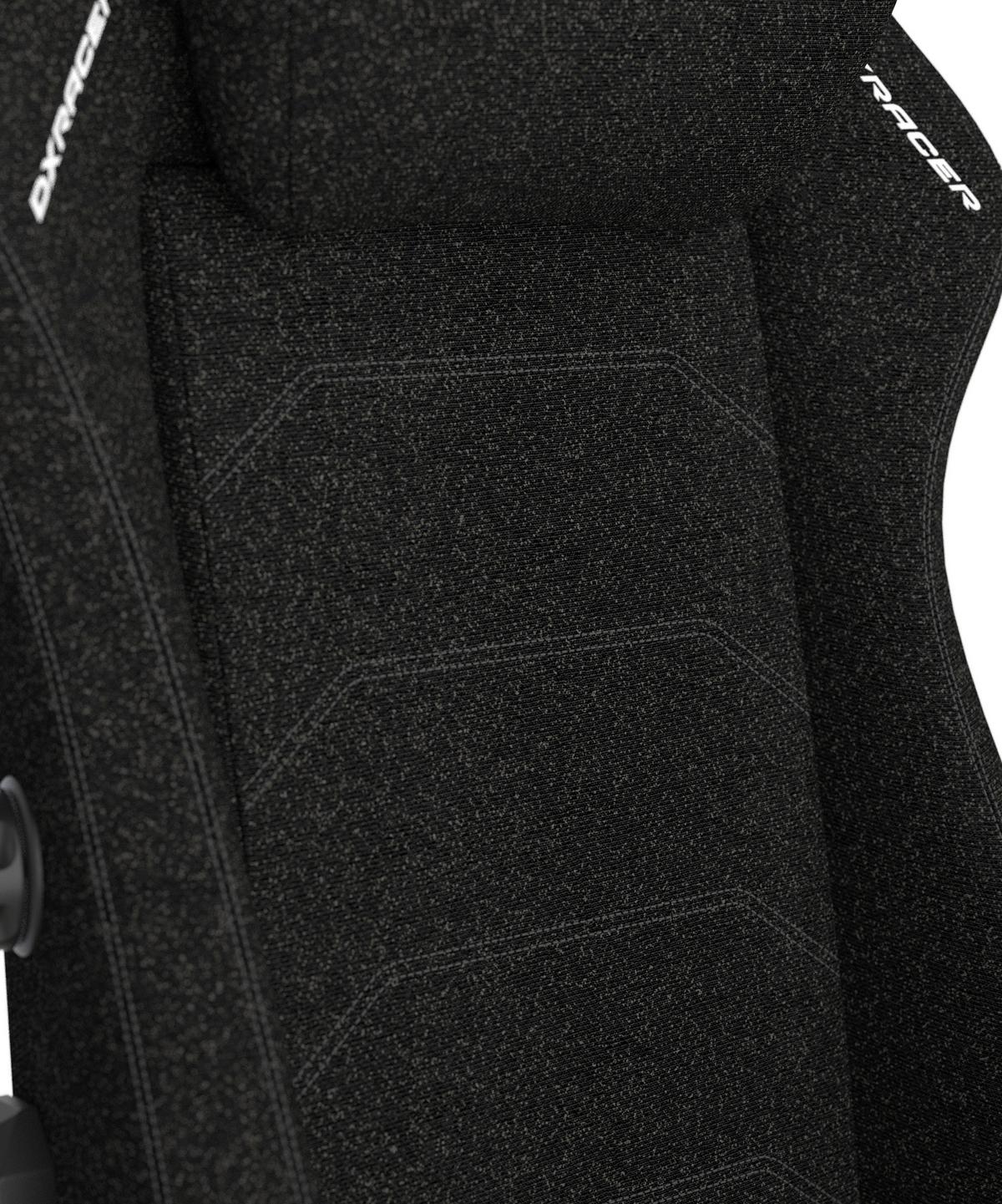 Gamingstuhl Master Schwarz B: 70cm - Schwarz, KONVENTIONELL, Textil/Metall (70/133/70cm) - Dxracer