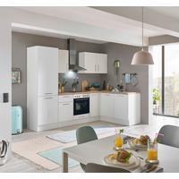 Eckküche Turin Weiß/Eiche Dekor 270x165 cm - Weiß/Eiche Artisan, Basics, Holzwerkstoff (270/165cm) - MID.YOU