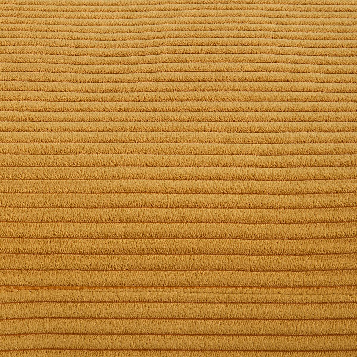 Rohová sedačka PEDRO, pravá, horčicovožltý menčester - horčicovožltá, Modern, textil (265/83/180cm) - Mömax