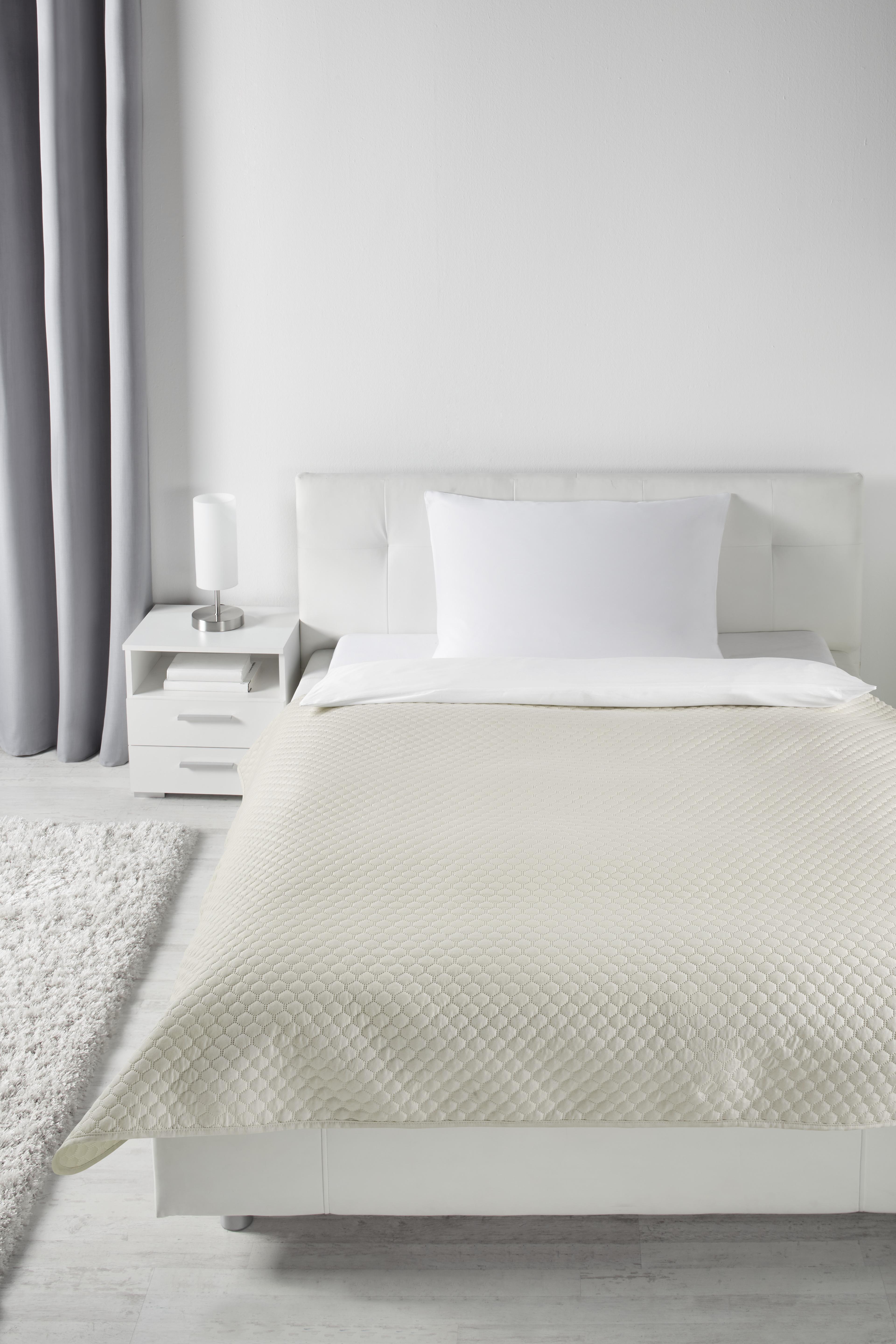 Denná Prikrývka Grazyna, 230/230 Cm - sivá (230/230cm) - Modern Living