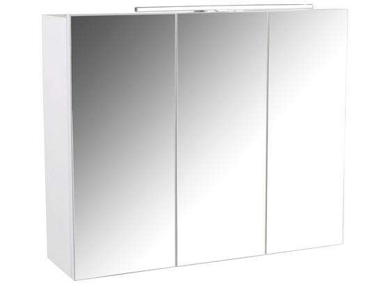 Spiegelschrank Montana - Weiß, KONVENTIONELL, Holzwerkstoff (100/70/17cm) Spiegelschrank Montana - Weiß, KONVENTIONELL, Holzwerkstoff (100/70/17cm)
