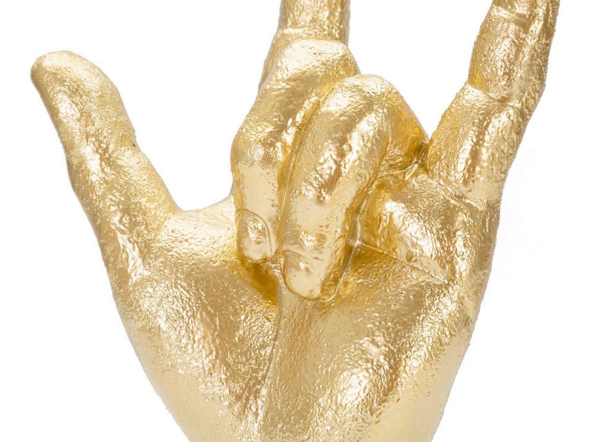 SOCHA RIOT - zlatá, Basics, plast (14.5/23/7cm)