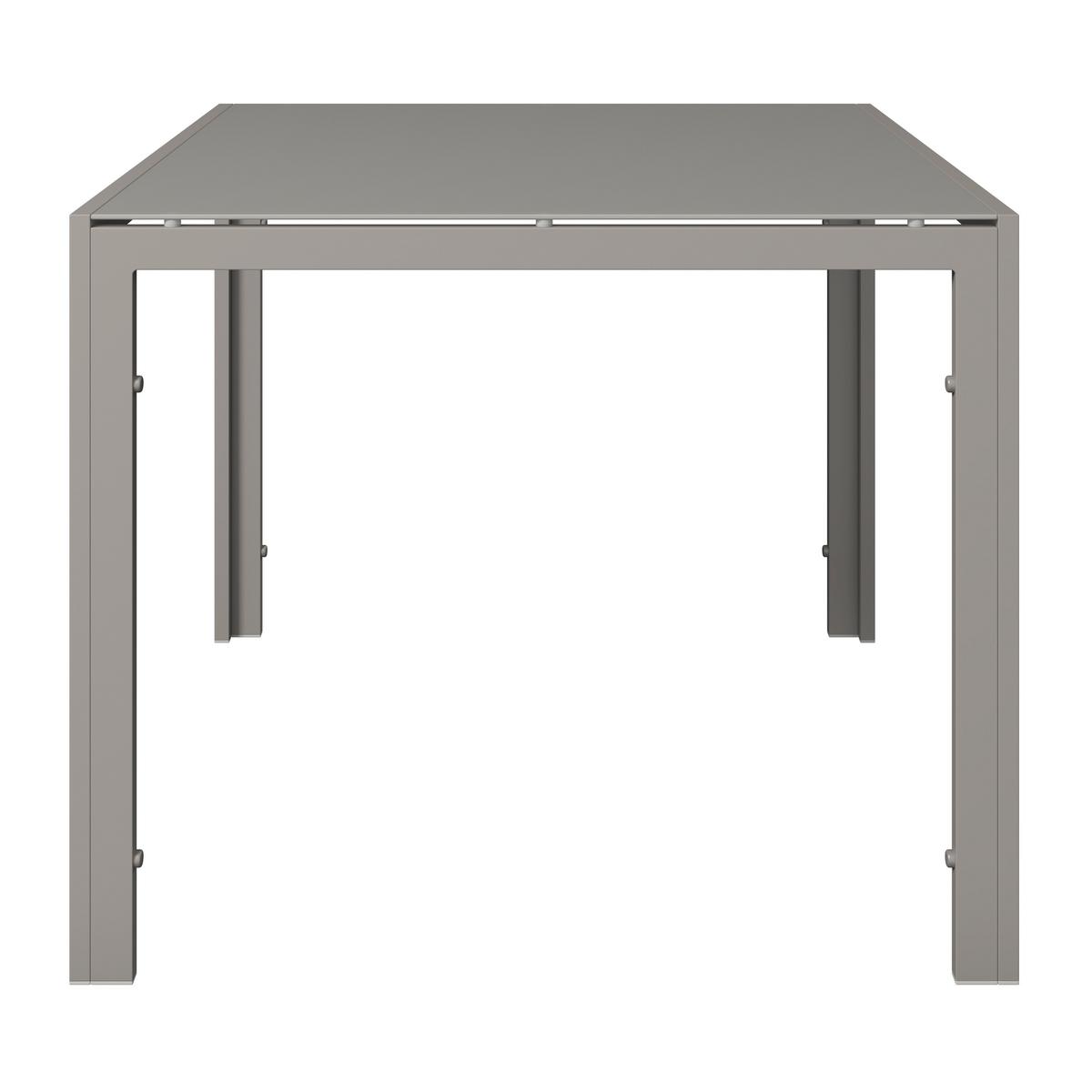 Gartenset Barcelona - Beige, MODERN, Glas/Textil - Beldano