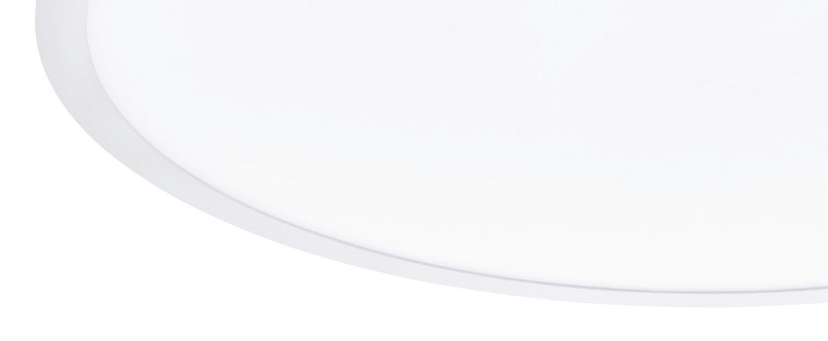 LED-Paneel Sarsina Ø 60 cm dimmbar - Weiß, MODERN, Kunststoff/Metall (60/5cm) - Eglo