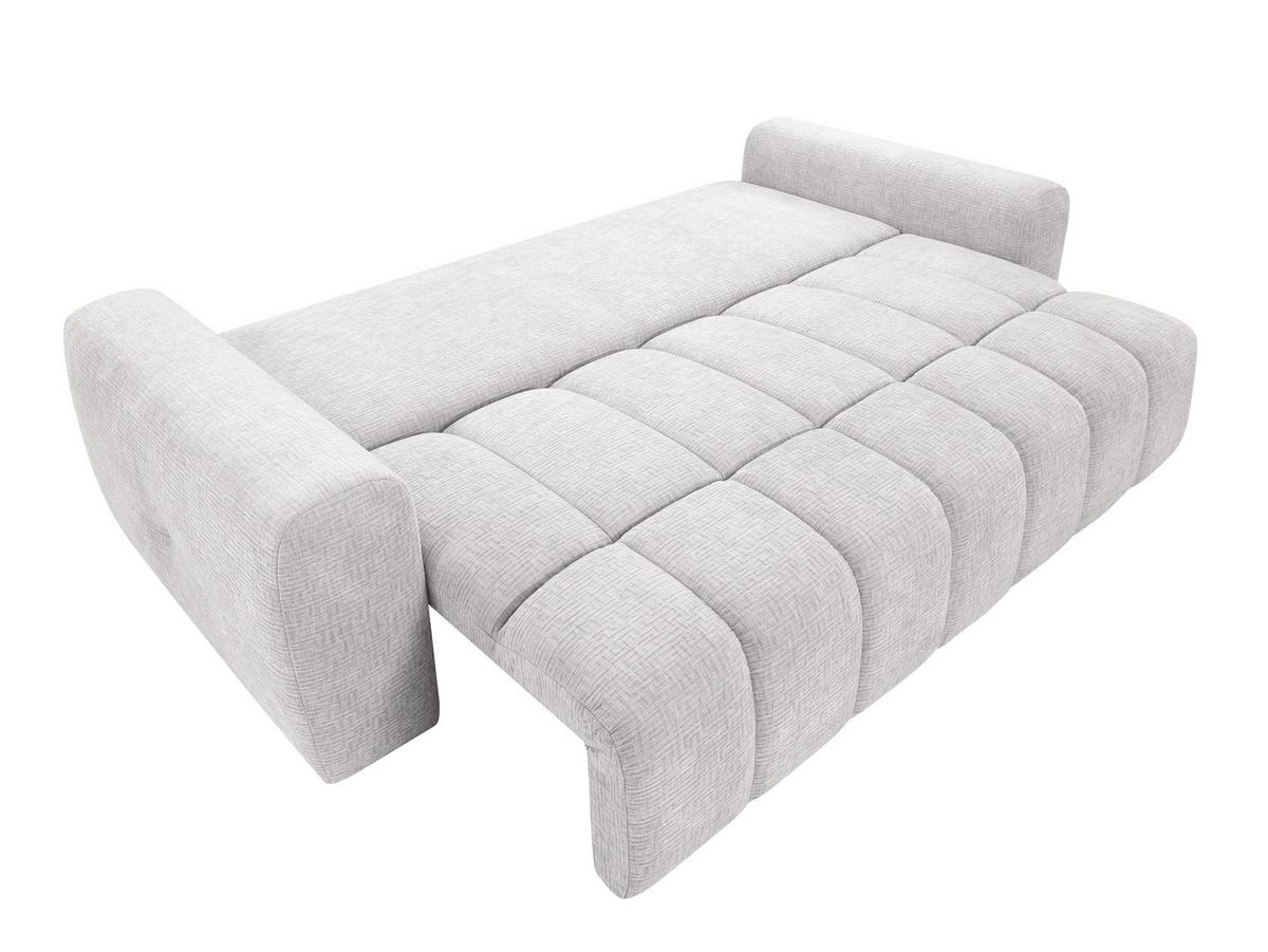 Schlafsofa Chelim Lux 3Dl Grau B: 241cm - Schwarz/Grau, Design, Textil (241/90/106cm) - MID.YOU