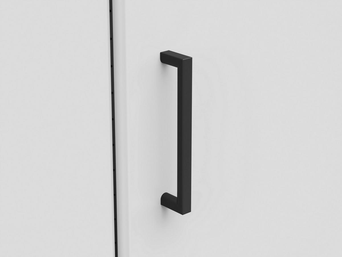 Eckschrank Multi Weiß 71,5 X 195 X 40 cm - Weiß, MODERN, Holzwerkstoff (101/195/79cm)