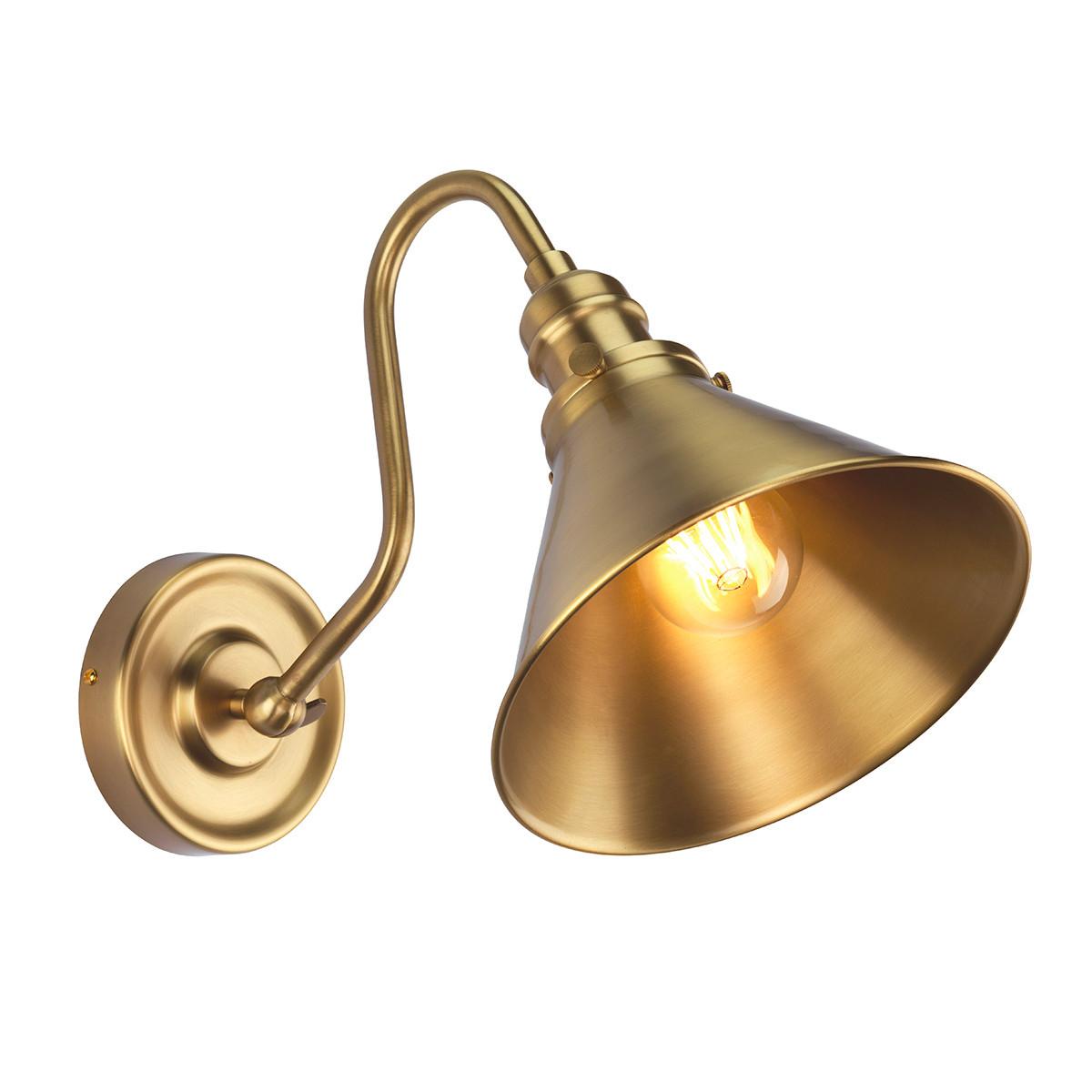 Wandleuchte Pv1-Ab - Messingfarben, LIFESTYLE, Metall (21/27.5/34cm) - Elstead Lighting