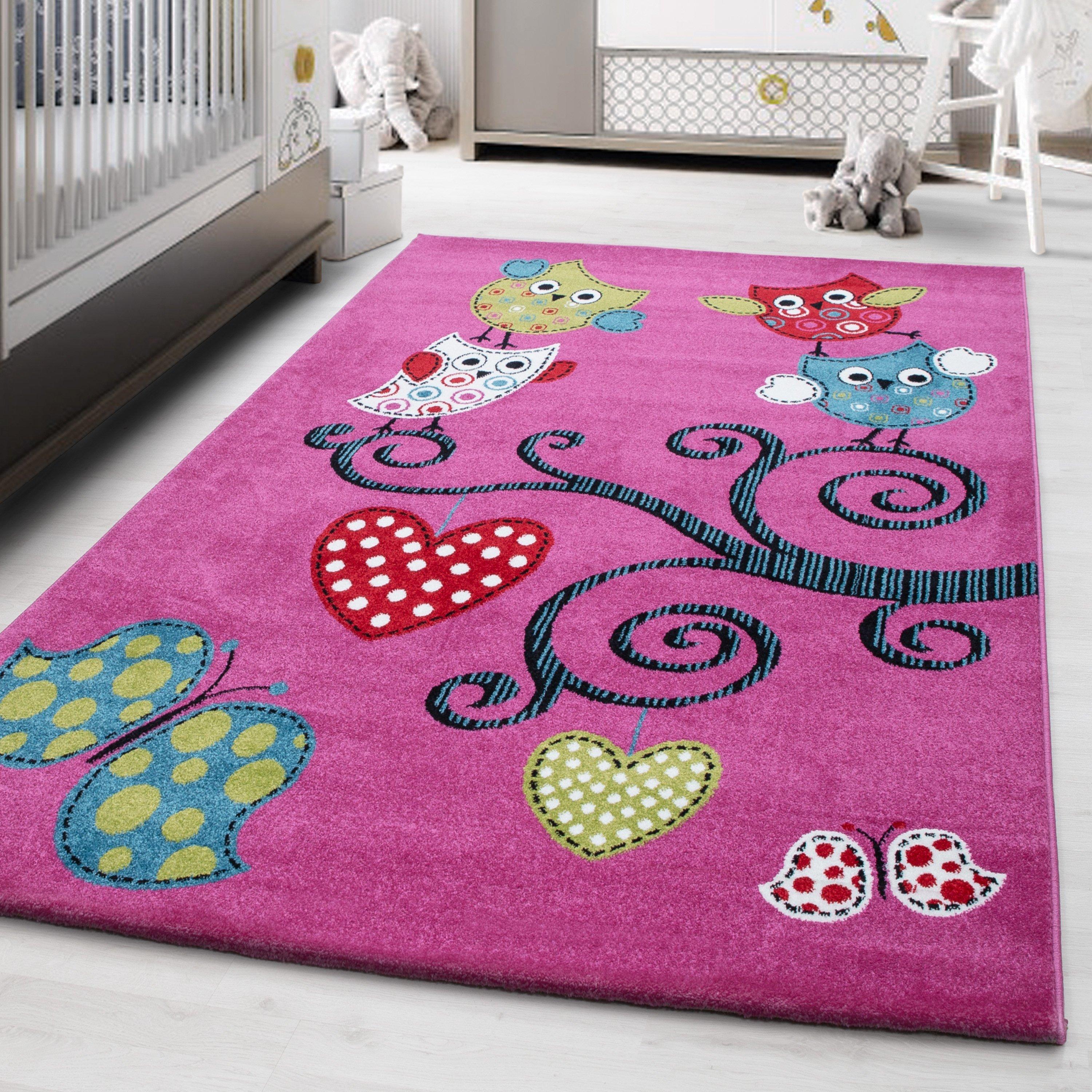 Dětský koberec 160x230cm Lila - fialová, Trend, textil (160/230cm) - Ben'n'jen