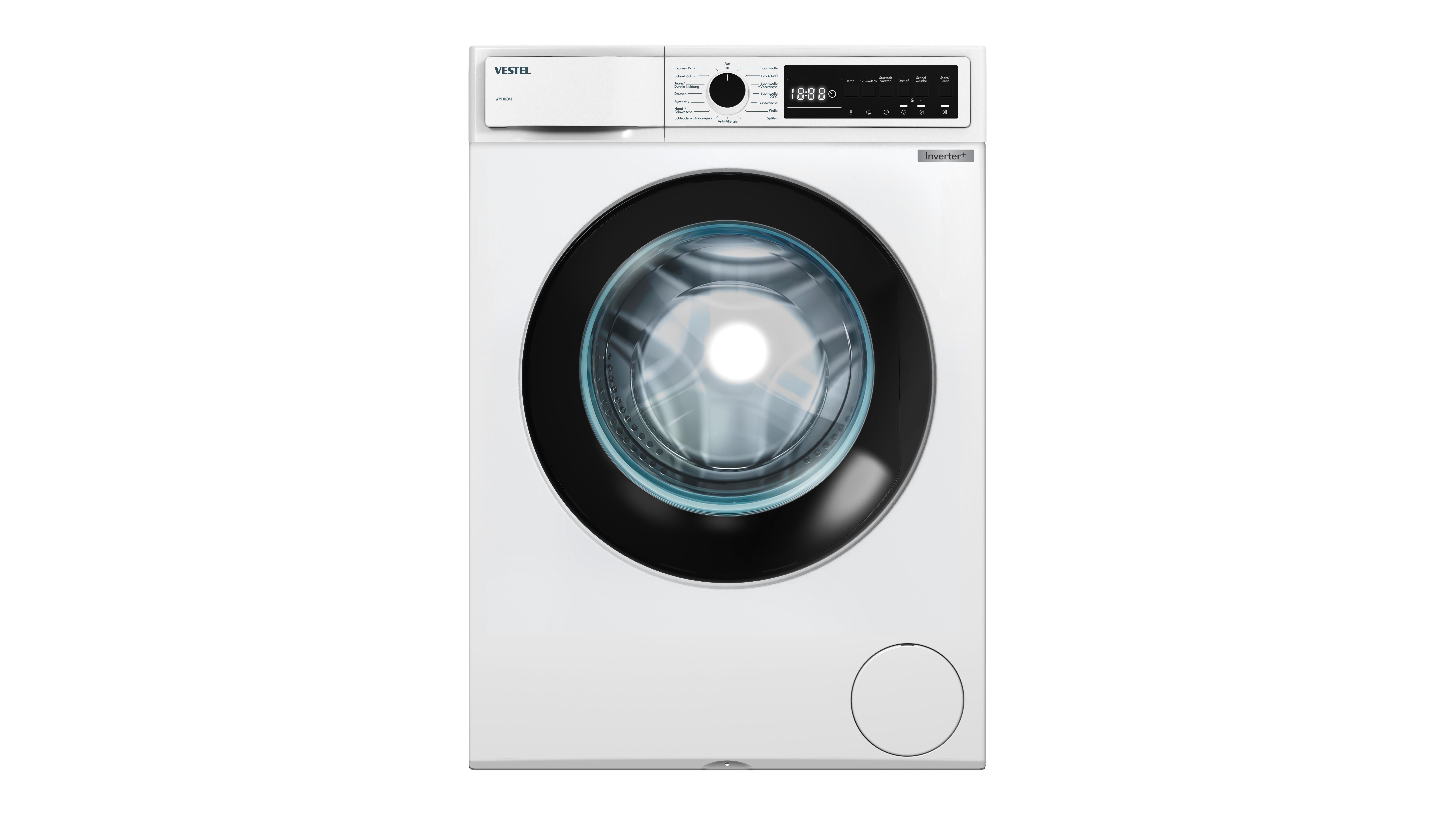 Waschmaschine Wmi 86341 - Weiß, Basics (60/85/56cm) - Vestel