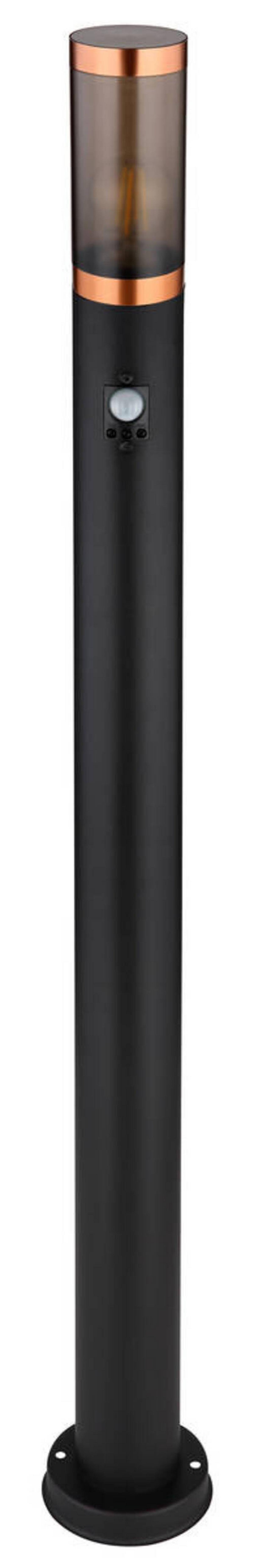 Außenleuchte 3159bcs - Schwarz/Grau, Design, Kunststoff/Metall (12,7/110cm) - Globo