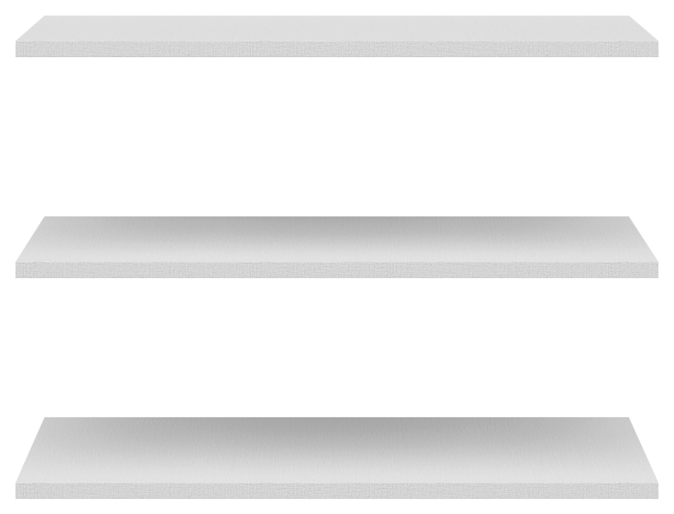 3 Einlegeböden aus Holzdekor
