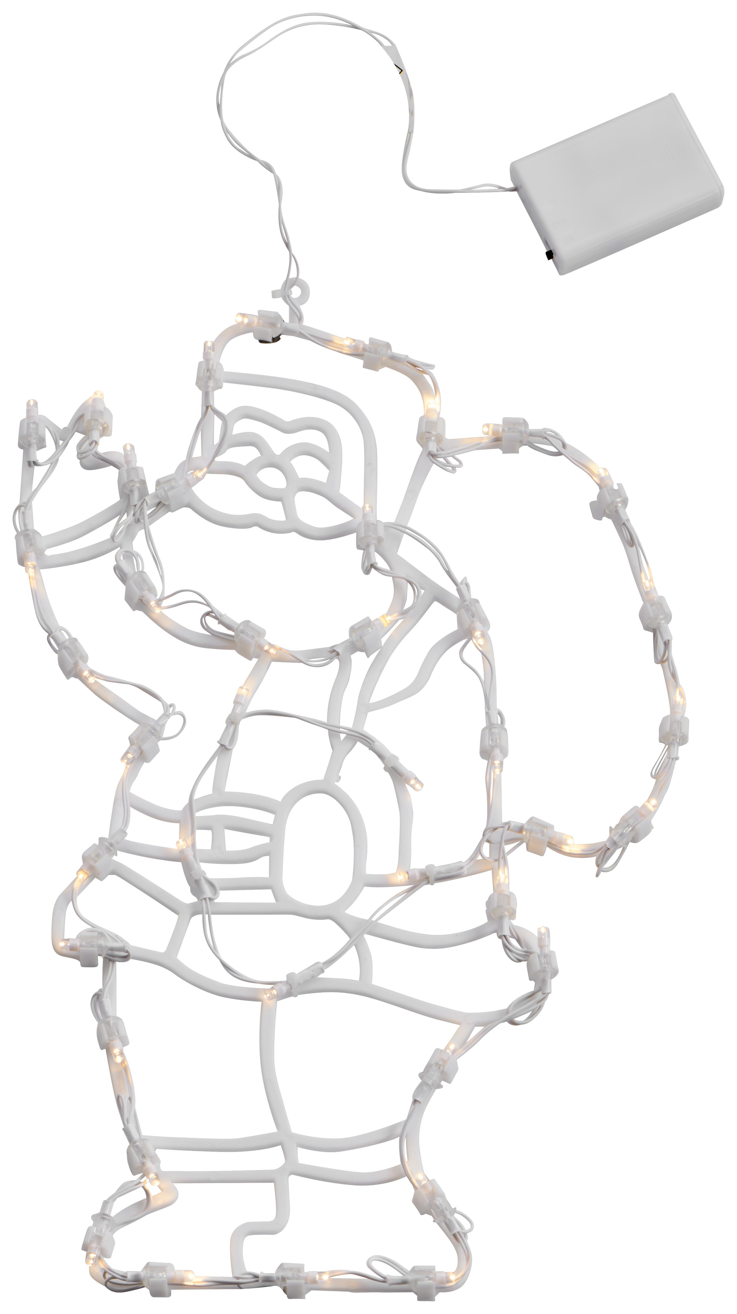 Stimmungsleuchter Lukas - Klar, ROMANTIK / LANDHAUS, Kunststoff (33/2,5/41cm) - James Wood